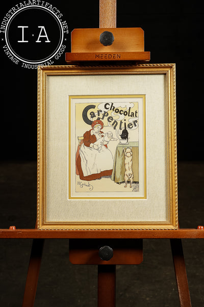 Les Maîtres de l'Affiche #83 - Chocolat Carpentier | Late 19th C. Gerbault Print