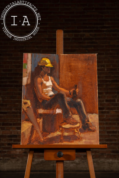 Male Figurative Study | Contemporary Mog Young Park Oil Painting