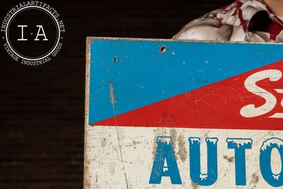 Vintage Snap-on Automotive Air Conditioner Service Sign