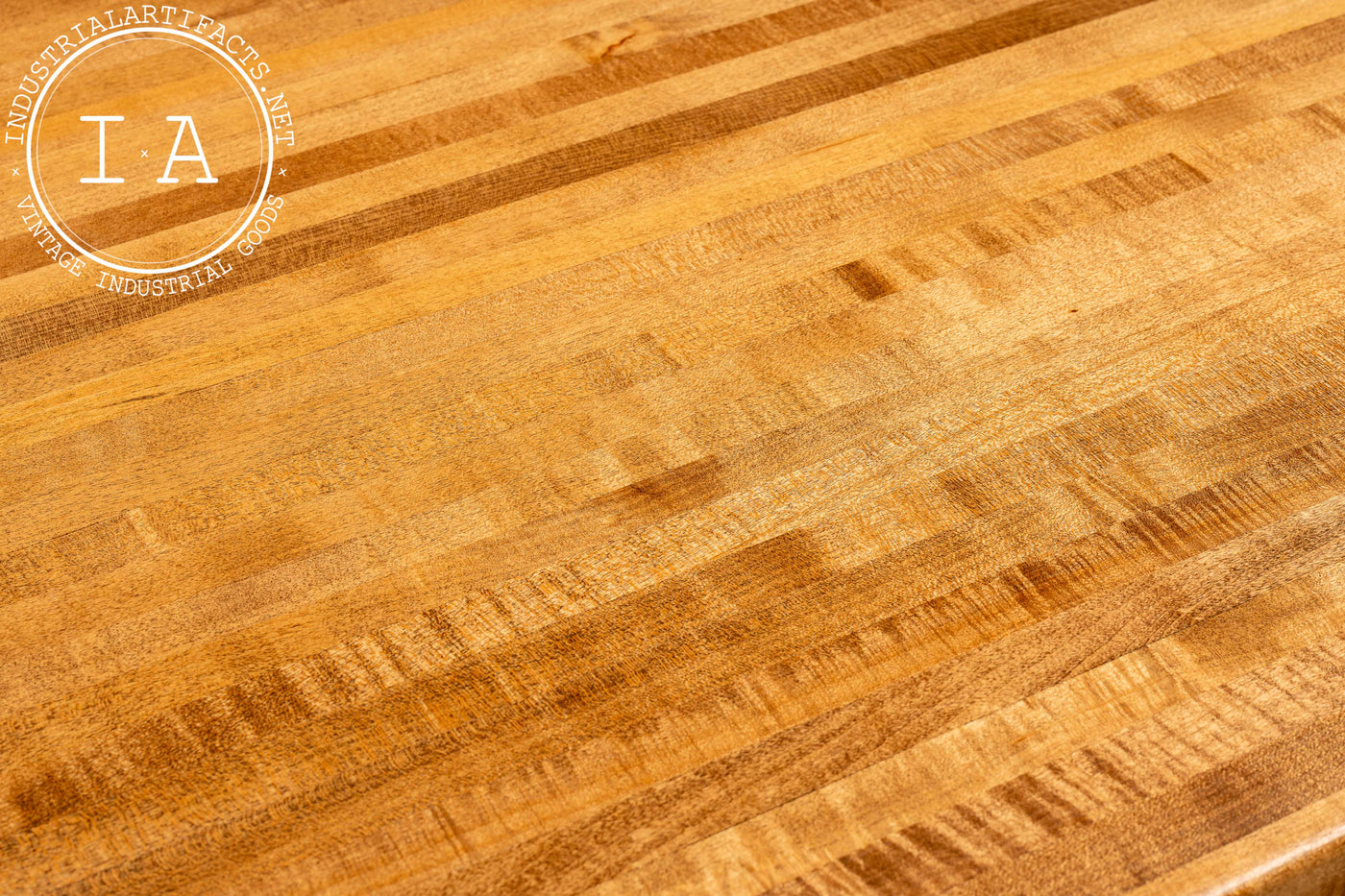 Industrial Butcher Block Bistro Table