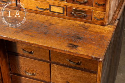 Massive Early 20th Century 266-Drawer Duluth Parts Cabinet