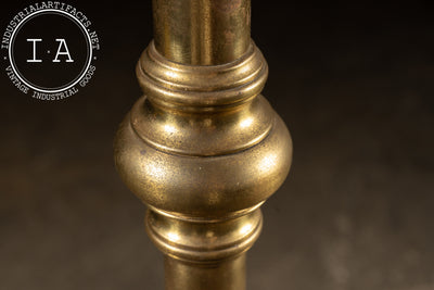 Antique Brass Barbershop Coat Tree