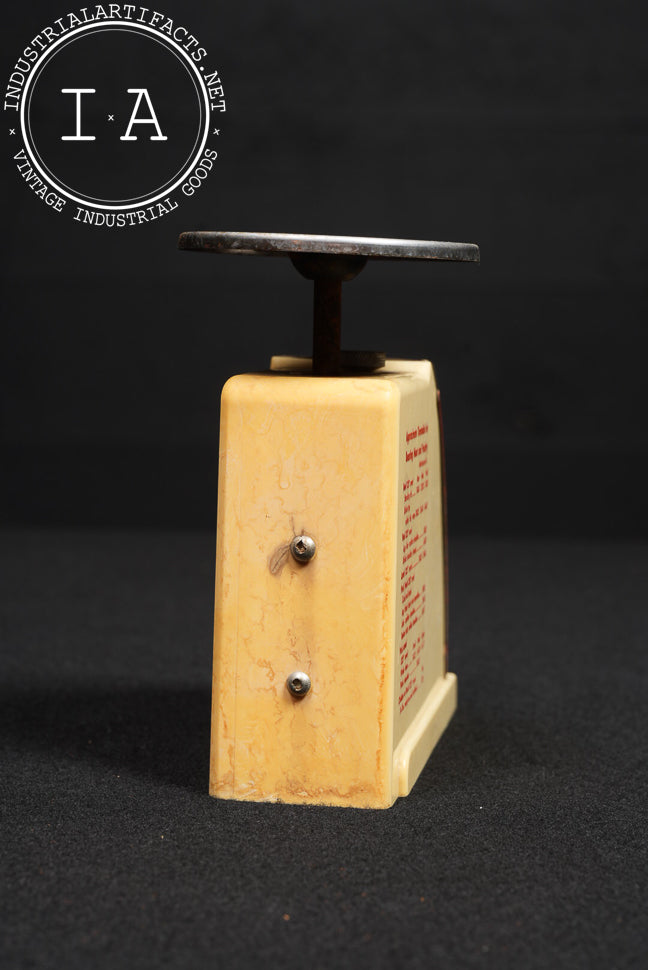 Vintage Model 1308 Recipe Scale By Hanson