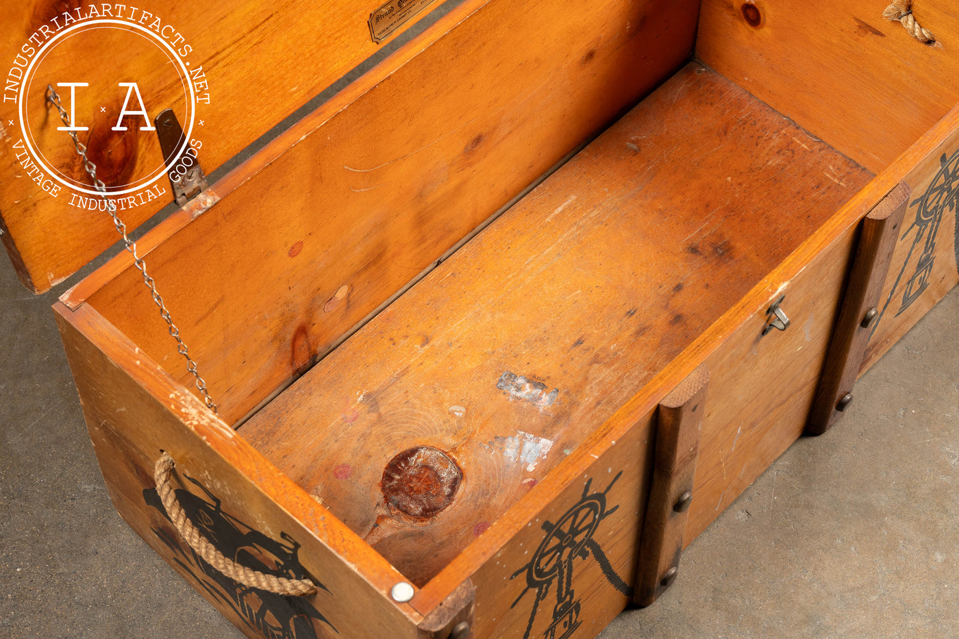 Vintage Pirate-Themed Chest by Strand/Hazel Novelty