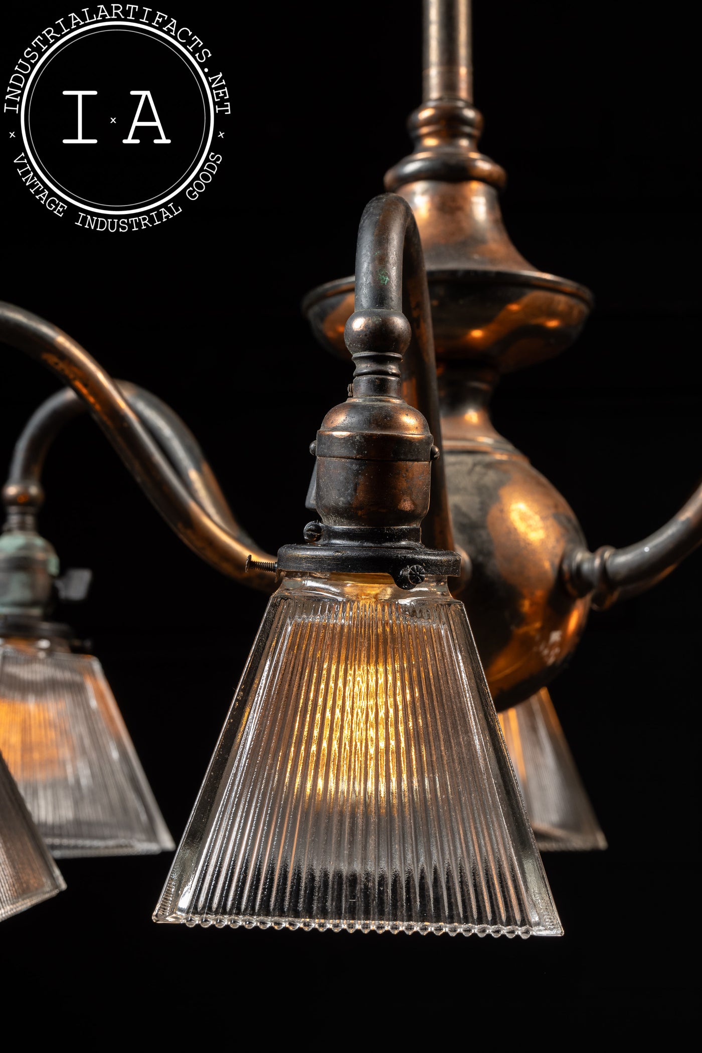 Early 20th Century Japanned Craftsman Lamp