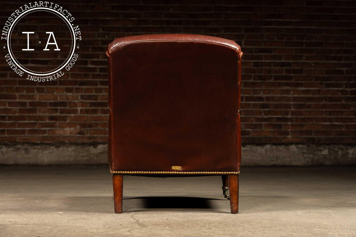 Vintage Edwardian-Style "Oliver" Library Chair by Ralph Lauren