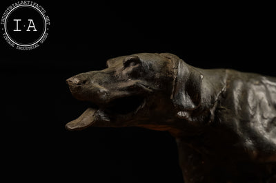 P.J. Mêne Bronze Bird Dog Statue Reproduction Cast