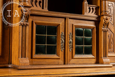 c. 1872 German Gothic Revival Parlor Cabinet