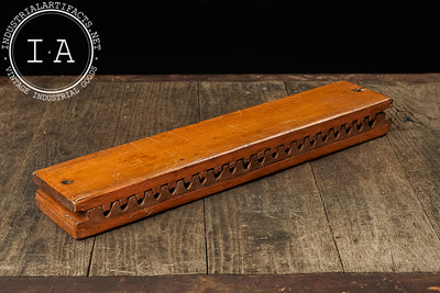 Antique Wooden Cigar Press Mold