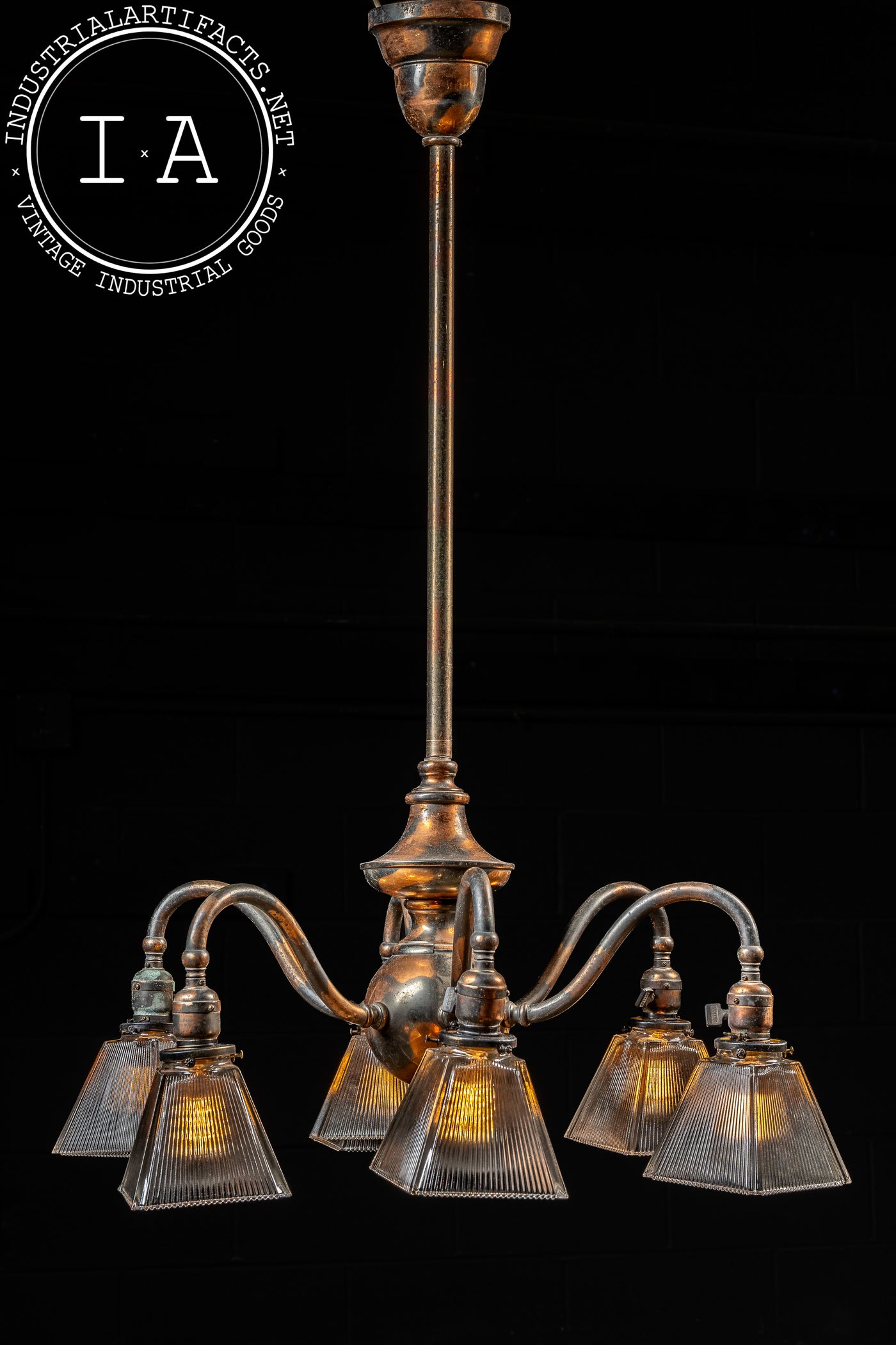 Early 20th Century Japanned Craftsman Lamp