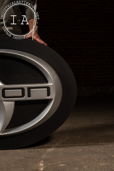 Large Double-Sided Scion Dealership Emblem Sign