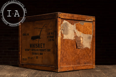 Vintage Bond & Lillard Whiskey Shipping Crate