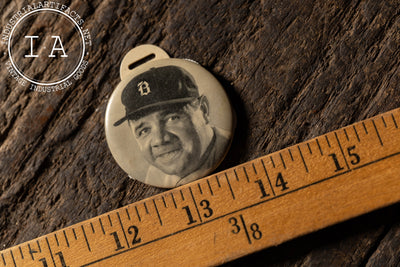 1935 Babe Ruth Baseball Scorekeeper with Portrait Front
