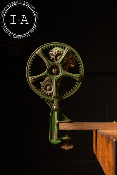 Early 20th Century Tabletop Apple Peeler by Reading Hardware