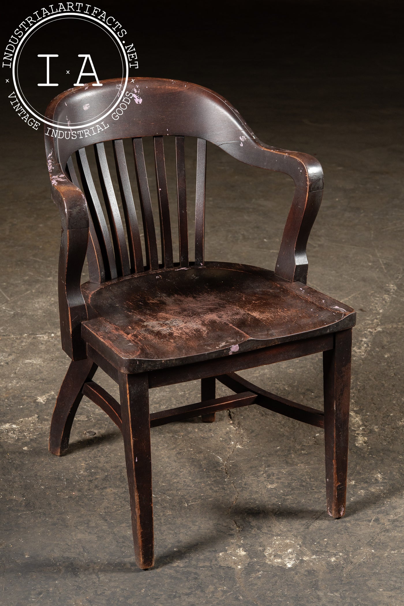 Early 20th Century Banker’s Armchair