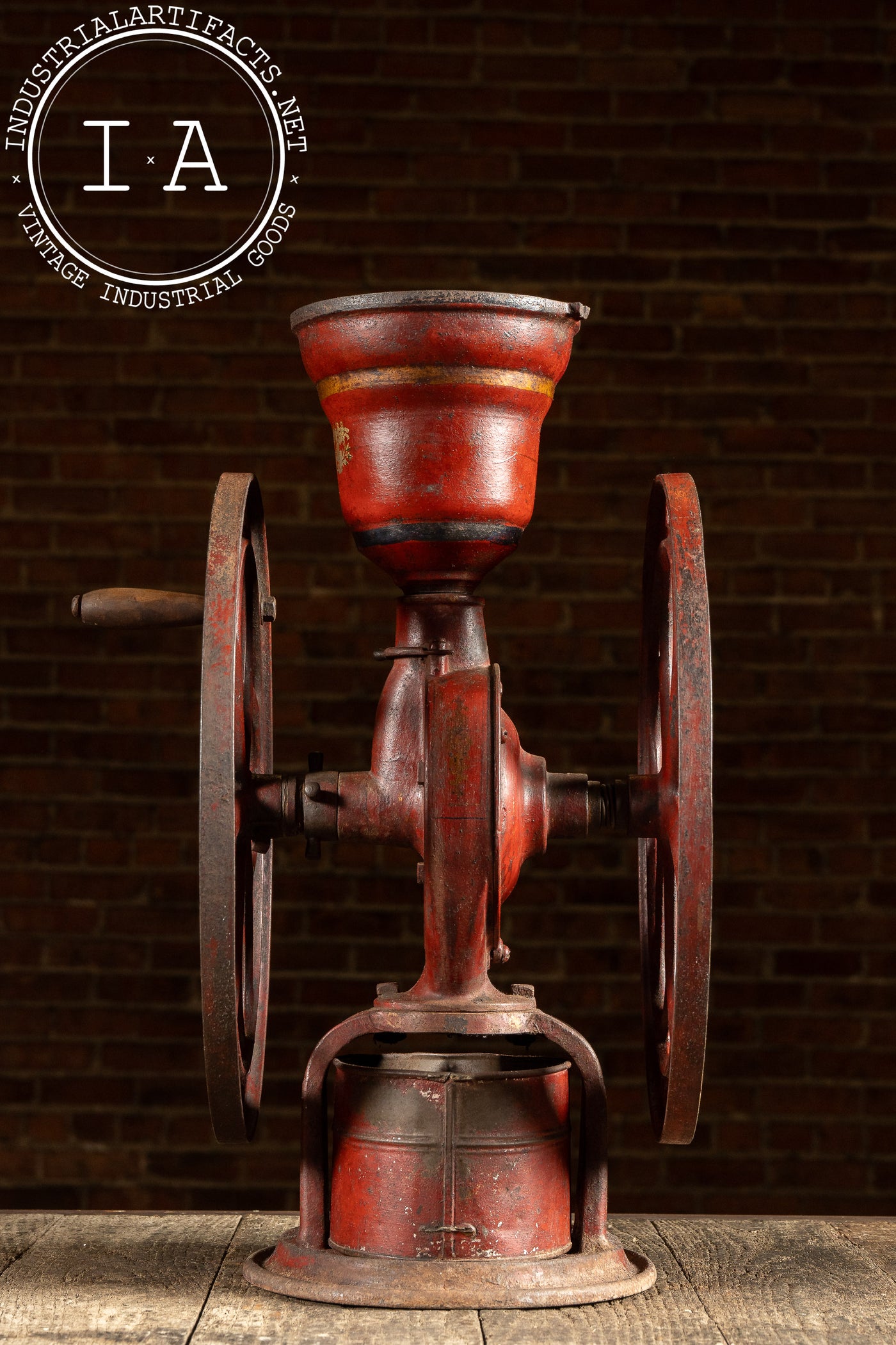 Early 20th Century Coffee Grinder by Elgin National