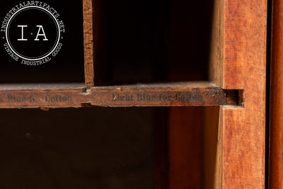 Early 20th Century Diamond Dyes Cabinet
