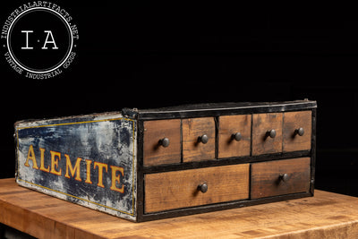 c.1920 Alemite Point of Sale Automotive Display Case