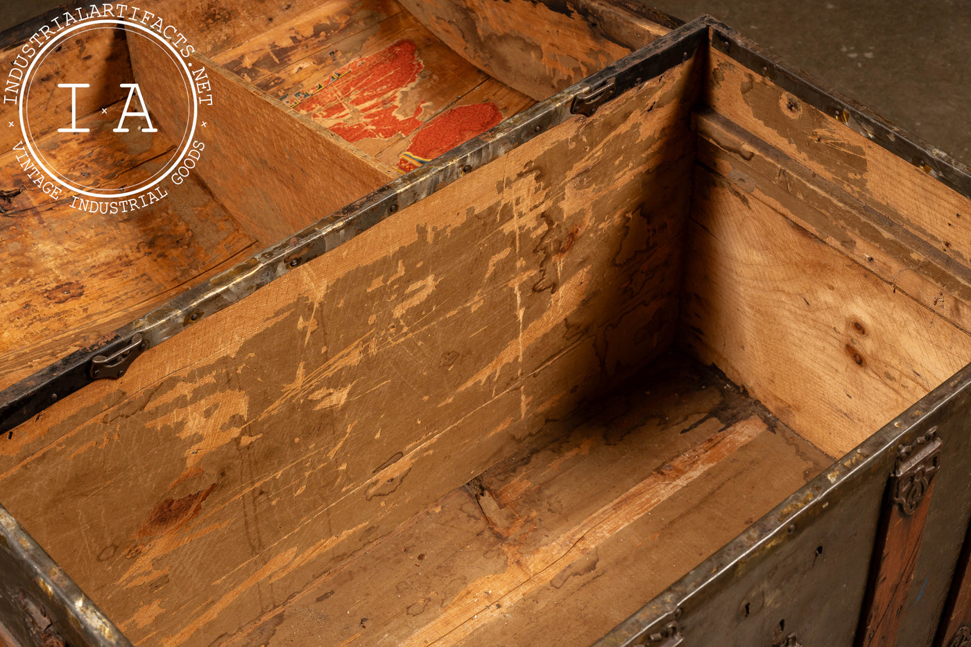 Late 19th Century Steamer Trunk