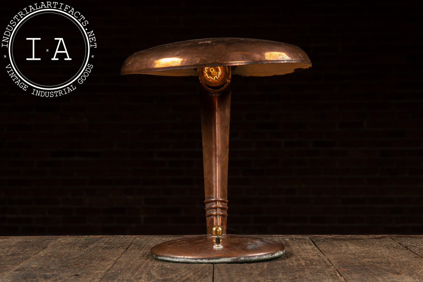 Vintage "Eye-Saver" Cobra Desk Lamp by Faries