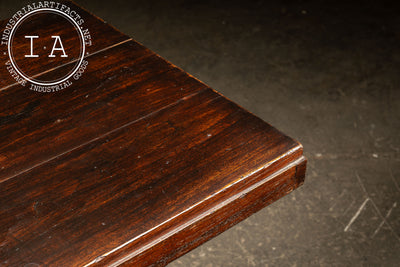Late 19th Century British Colonial Teak Desk