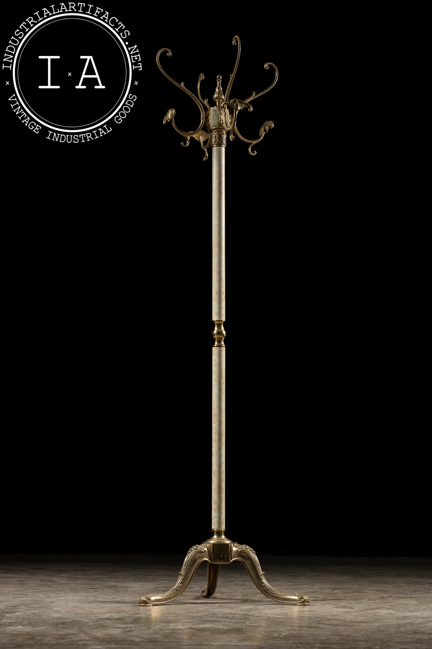 Early 20th Century Empire-Style French Coat Rack