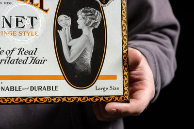 Wearwell Hair Net Tin Sign