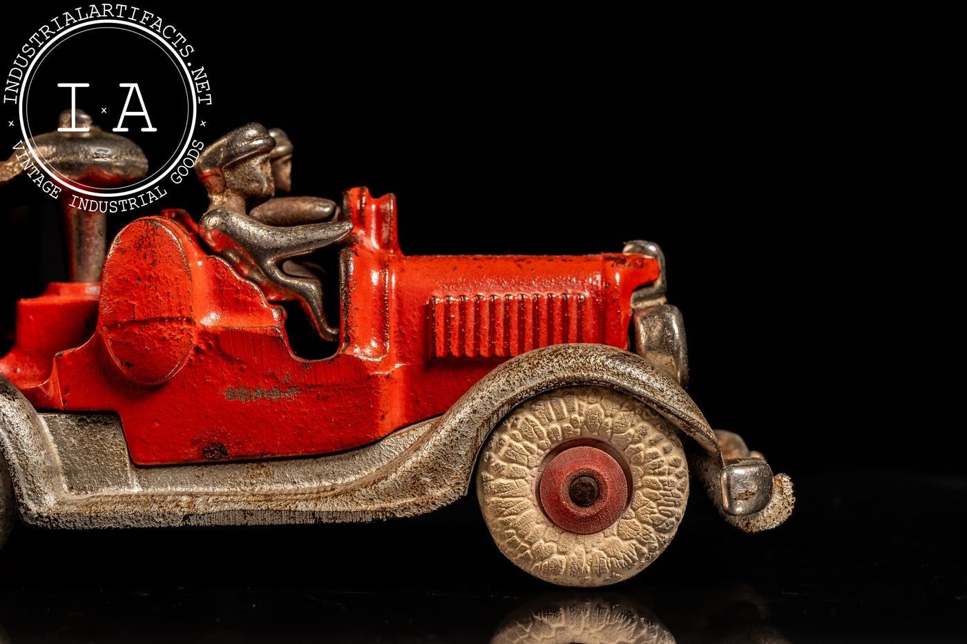 Vintage Hubley Two-Man Fire Pumper Truck