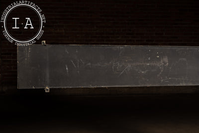 Antique Hand-Carved "Bookhout Funeral Home" Painted Wood Sign