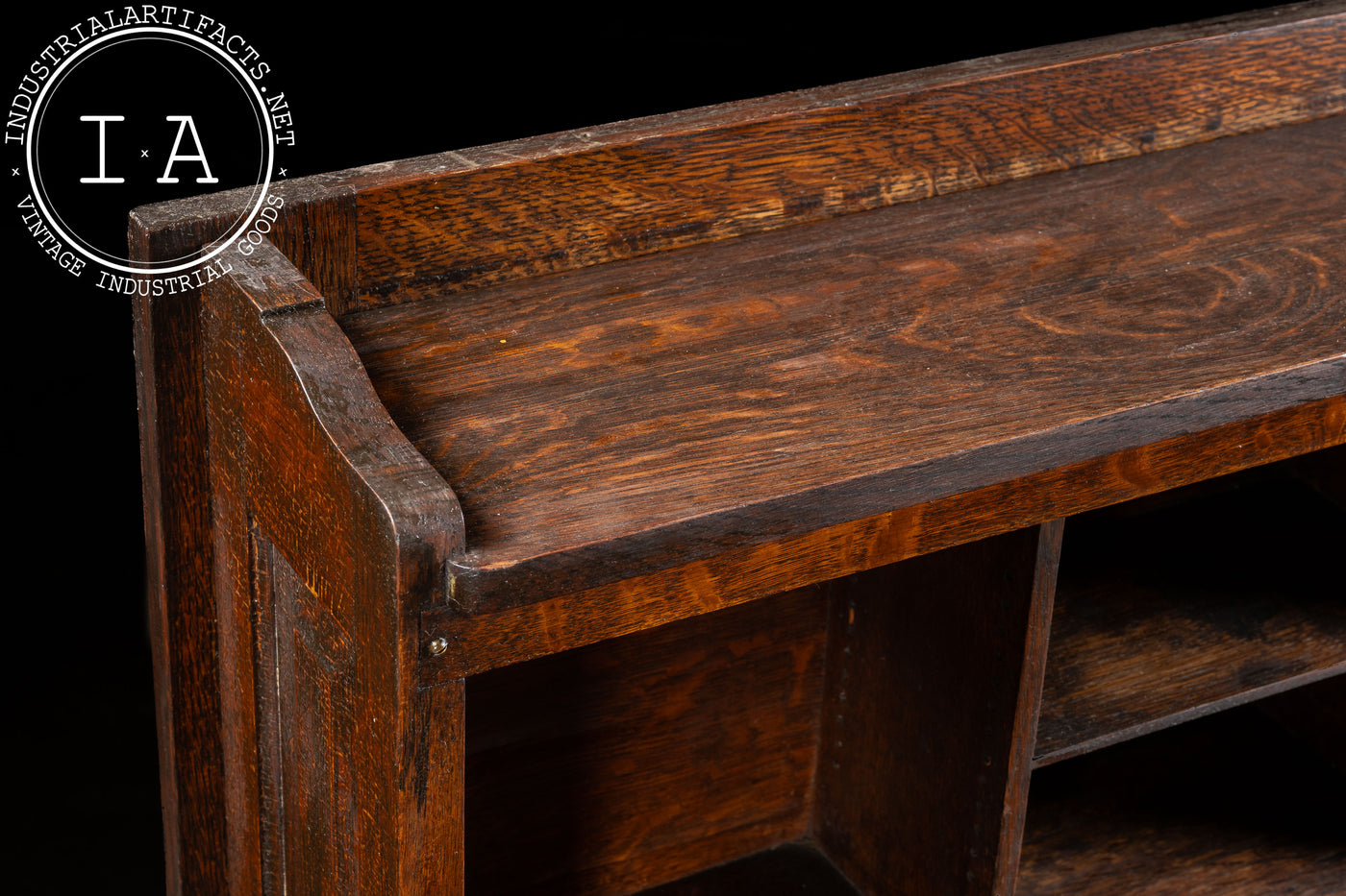 Early 20th Century Quarter Sawn Oak Dental Cabinet