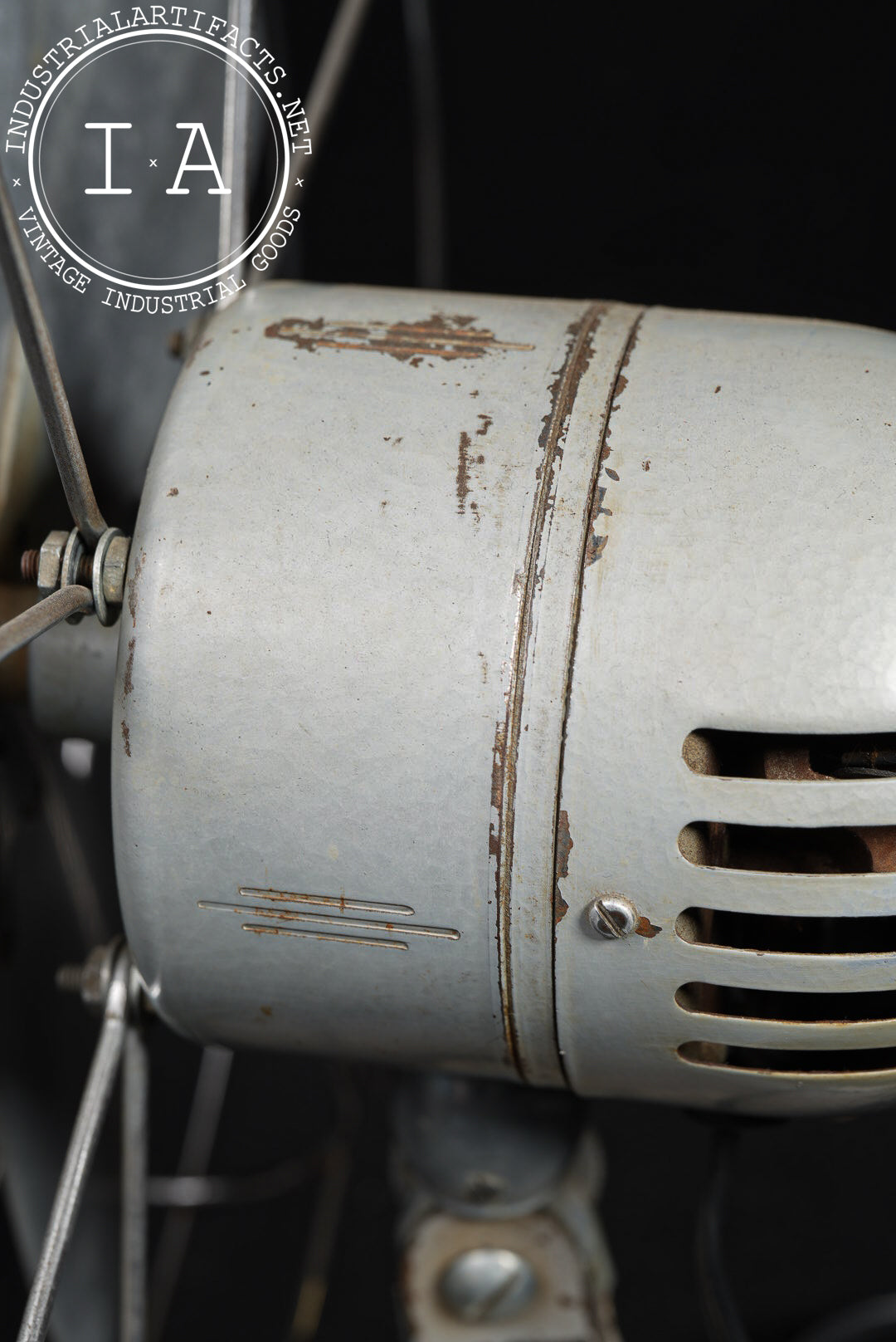 Vintage Model 62 Oscillating Desk Fan by Manning Bowman