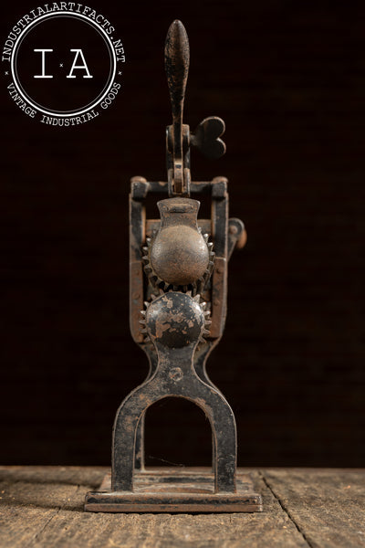 19th Century Cast Iron Fluting Iron by J. D. Osborne