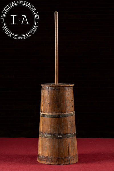 Early 20th Century No. 1 5-Gal. Butter Churn by Standard Churn