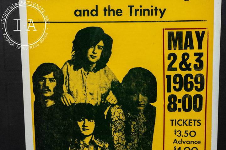 Pair of Framed Led Zeppelin US Tour Posters – Industrial Artifacts