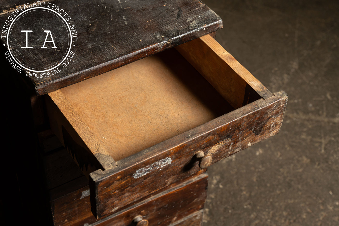 Antique Pine Shop-Made Cabinet