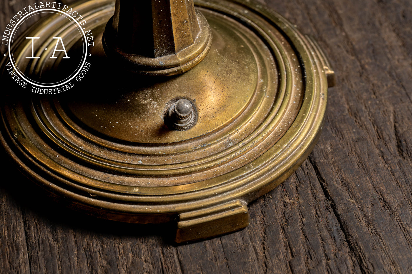 Vintage Brass Sight Light Lamp