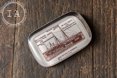 Antique Crawford Shoe Advertising Paperweight