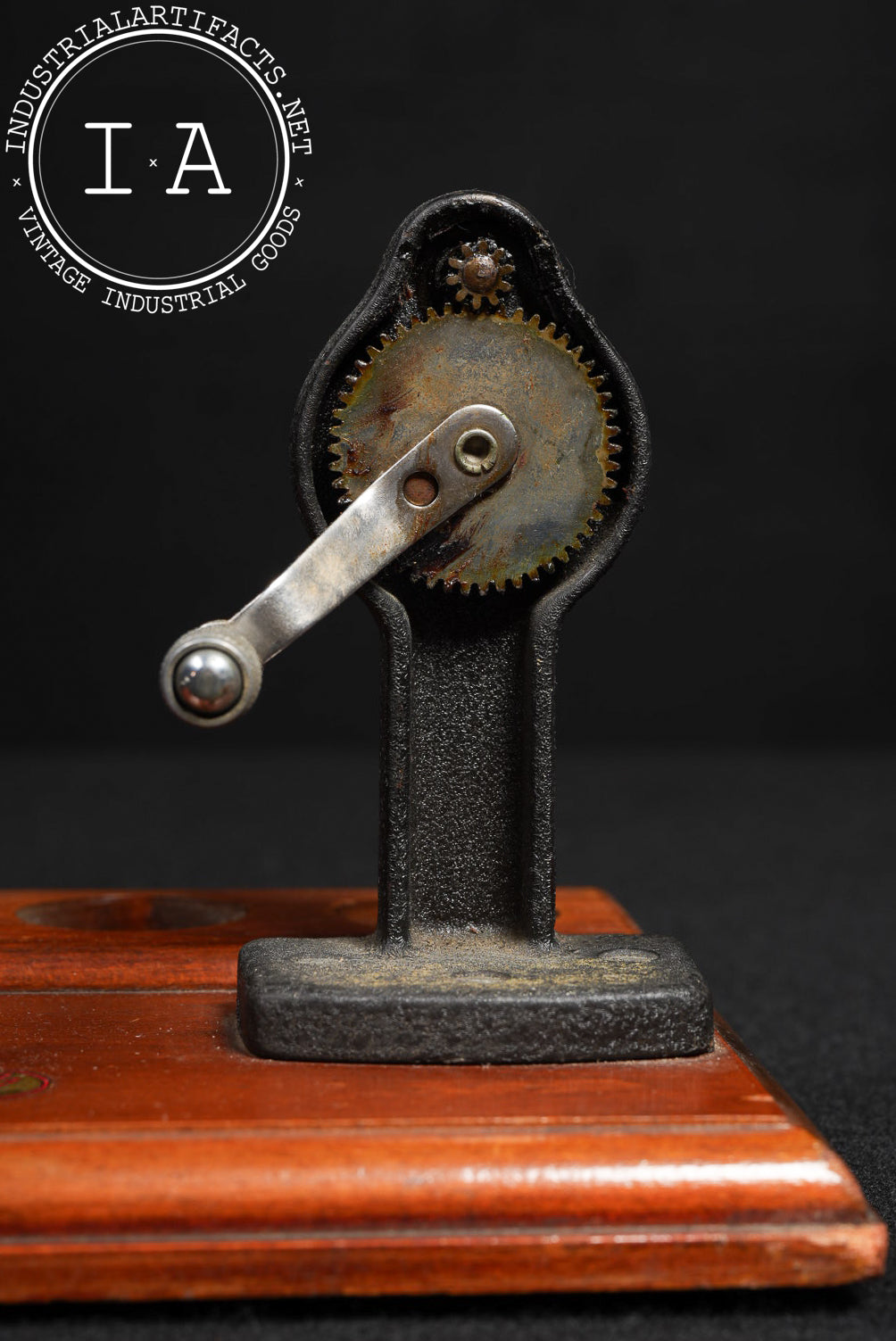 Vintage Wooden Film Splicer & Editing Station by Keystone