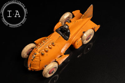 Early Vintage Hubley Golden Arrow Race Car