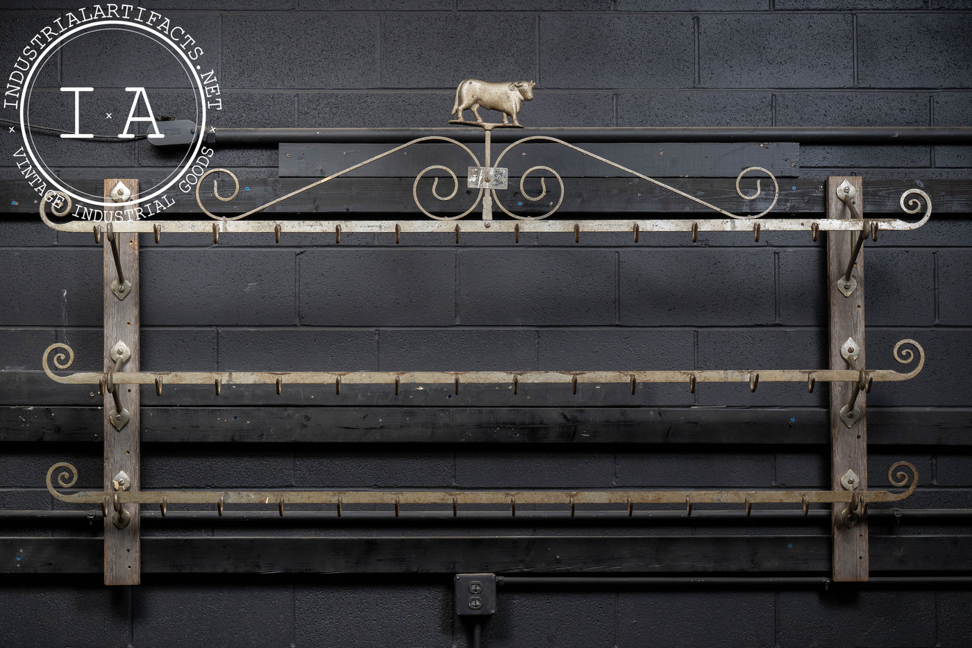 Late 19th Century Butcher's Rack by Gloekler