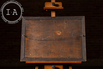 A Royal Flush | Framed 19th Century Trompe-l’œil Oil Painting