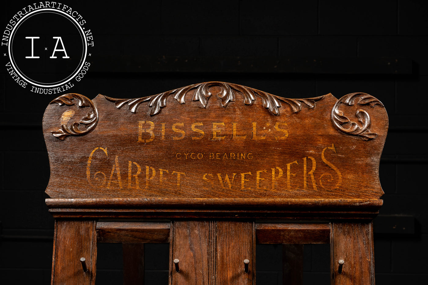 c. 1900 Bissell Carpet Sweeper Mercantile Display