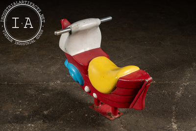 Vintage McDonald’s Playground Ride-On Boat with Dolphin Prow