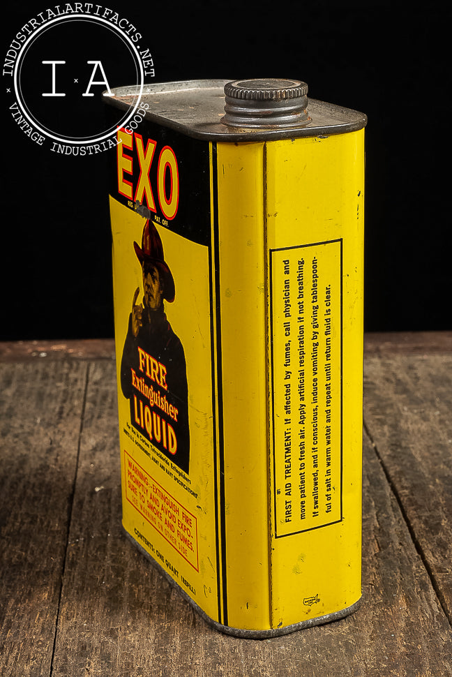 EXO Fire Extinguisher Liquid One Quart Tin