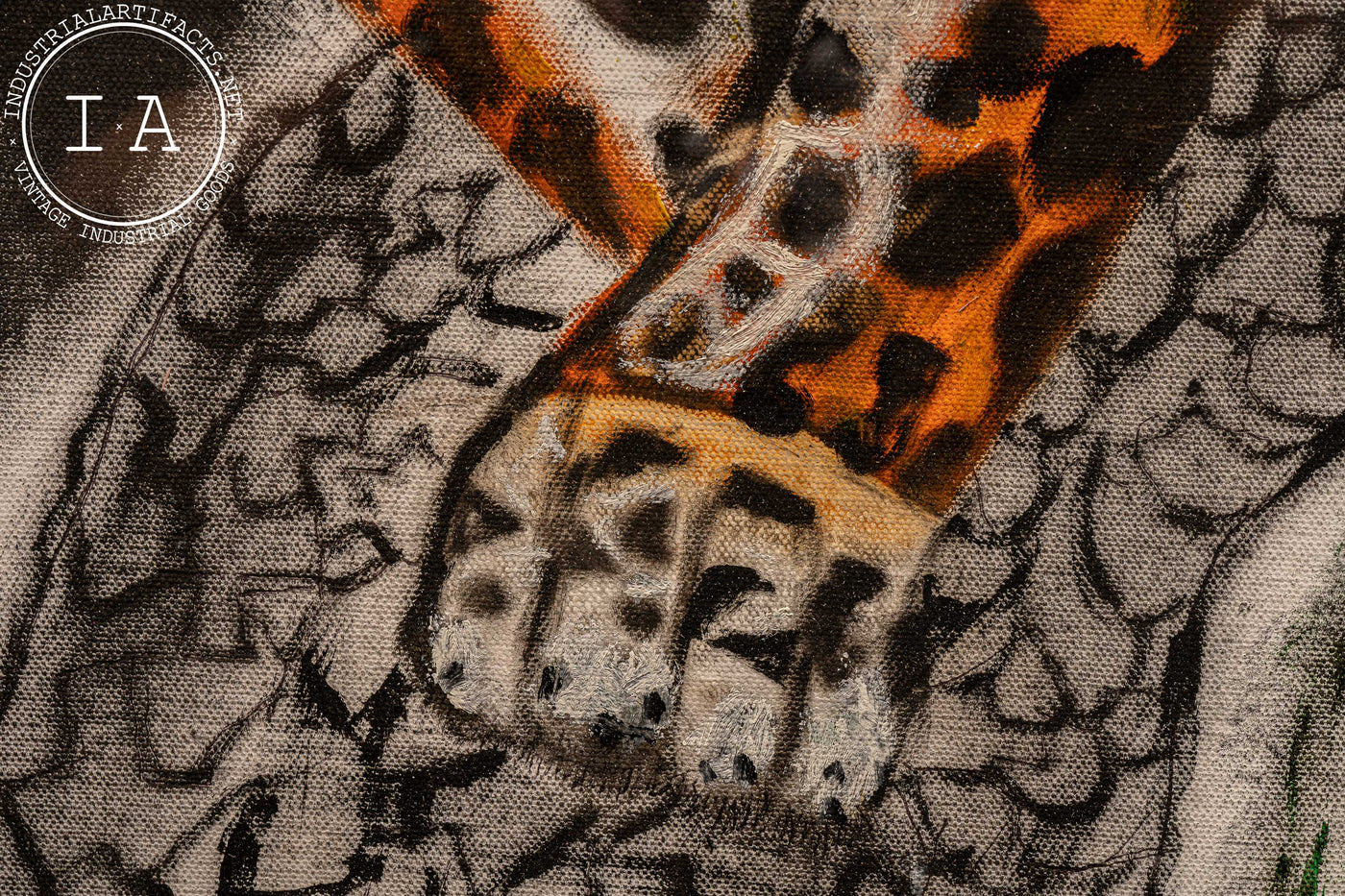 Leopard | Framed Oil Painting