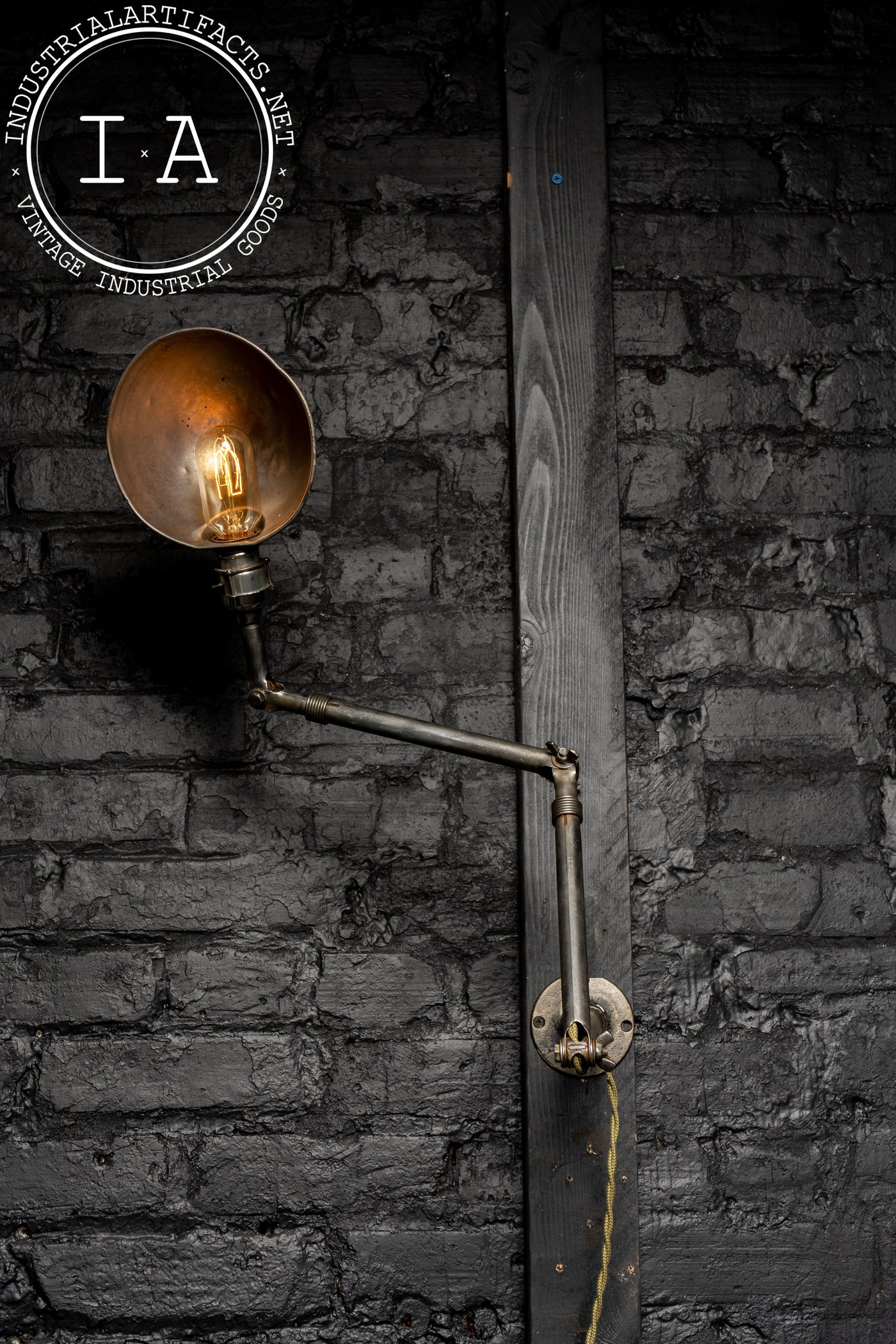 Vintage Ajusco Articulated Industrial Lamp