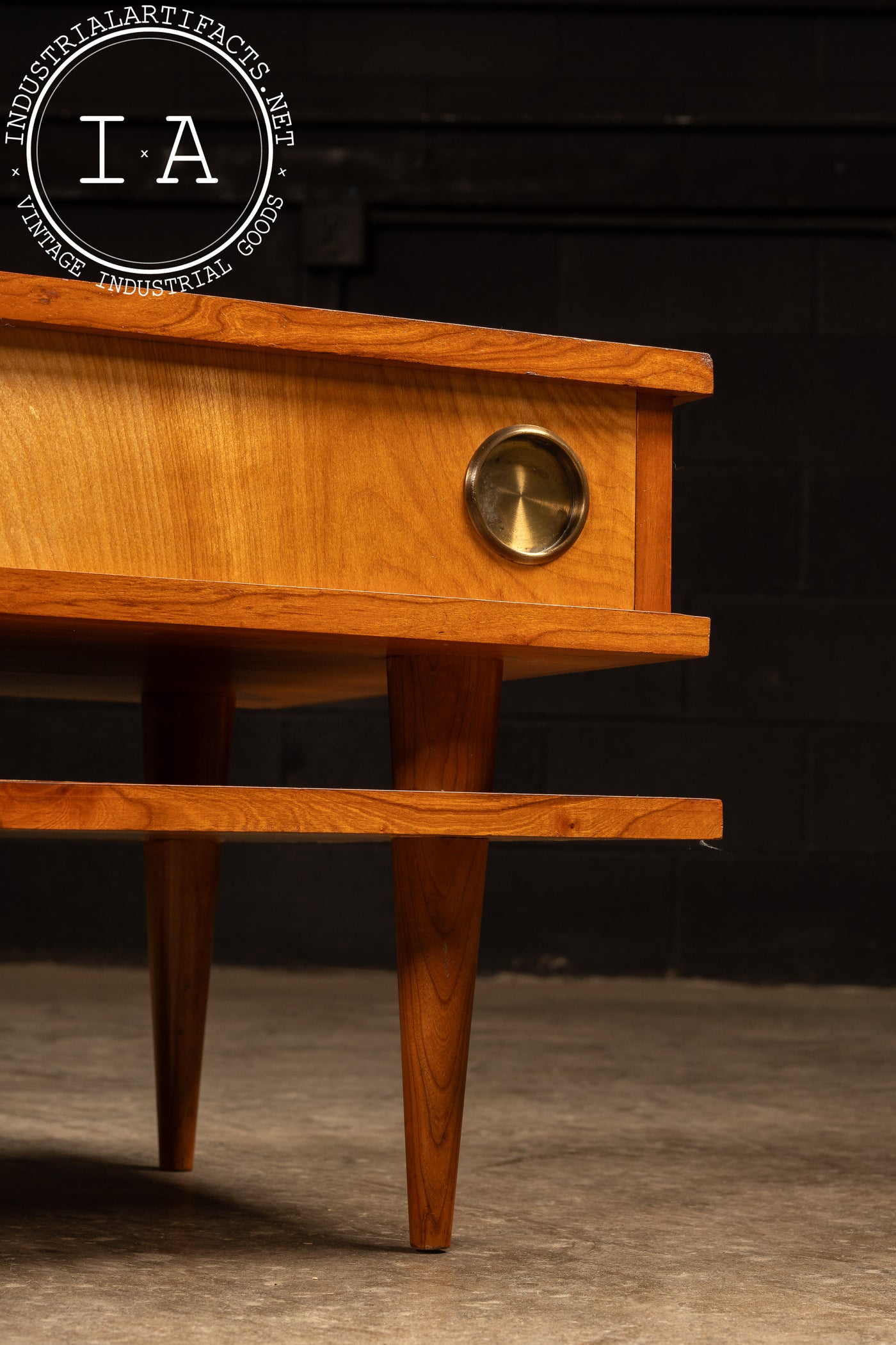 MCM Danish Oak Console Table