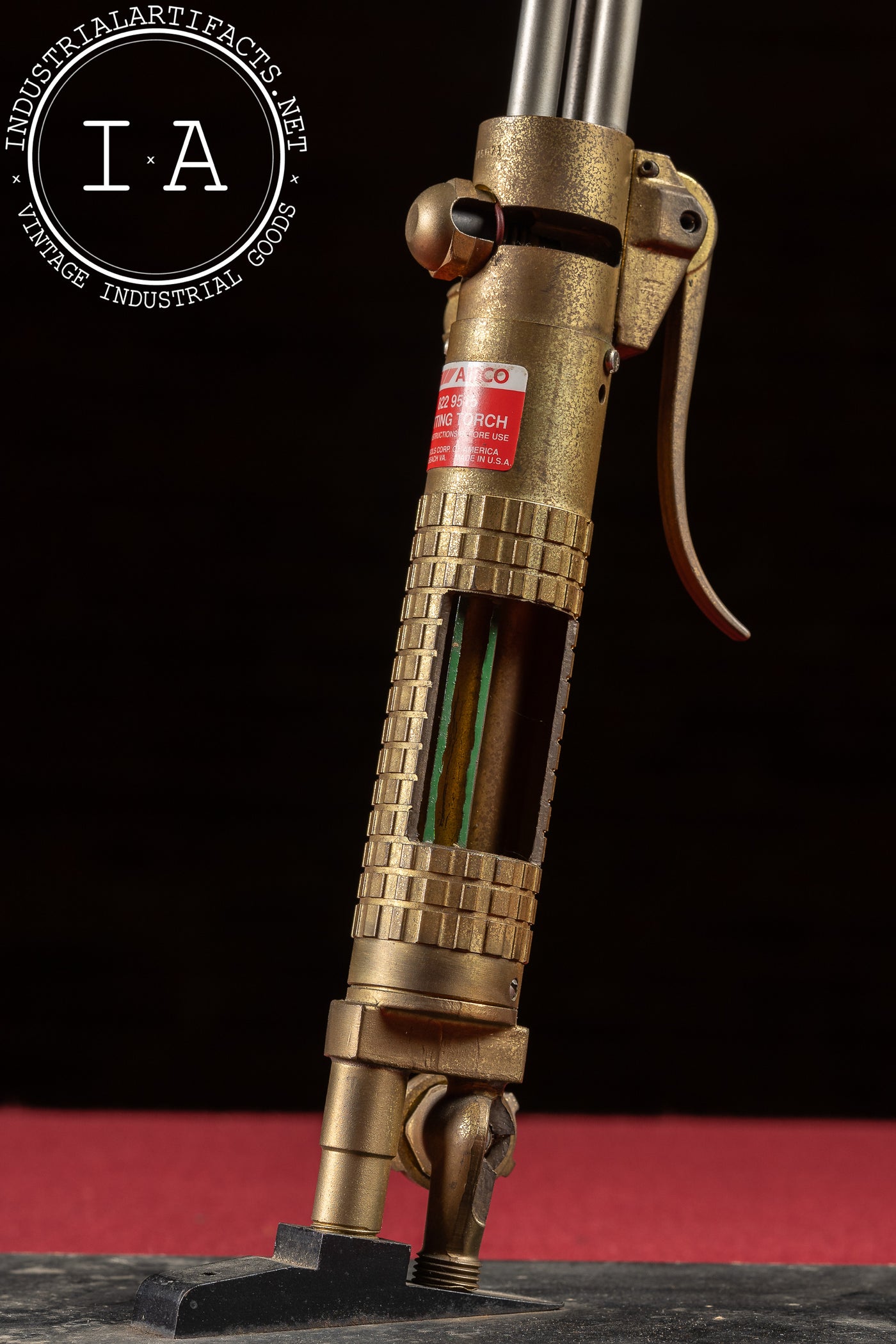 Vintage Oxy-Fuel Cutting Torch Demonstrator by Harris Calorific