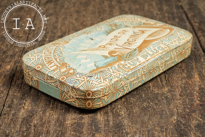 Vintage Pride of Virginia Cut Plug Tobacco Tin