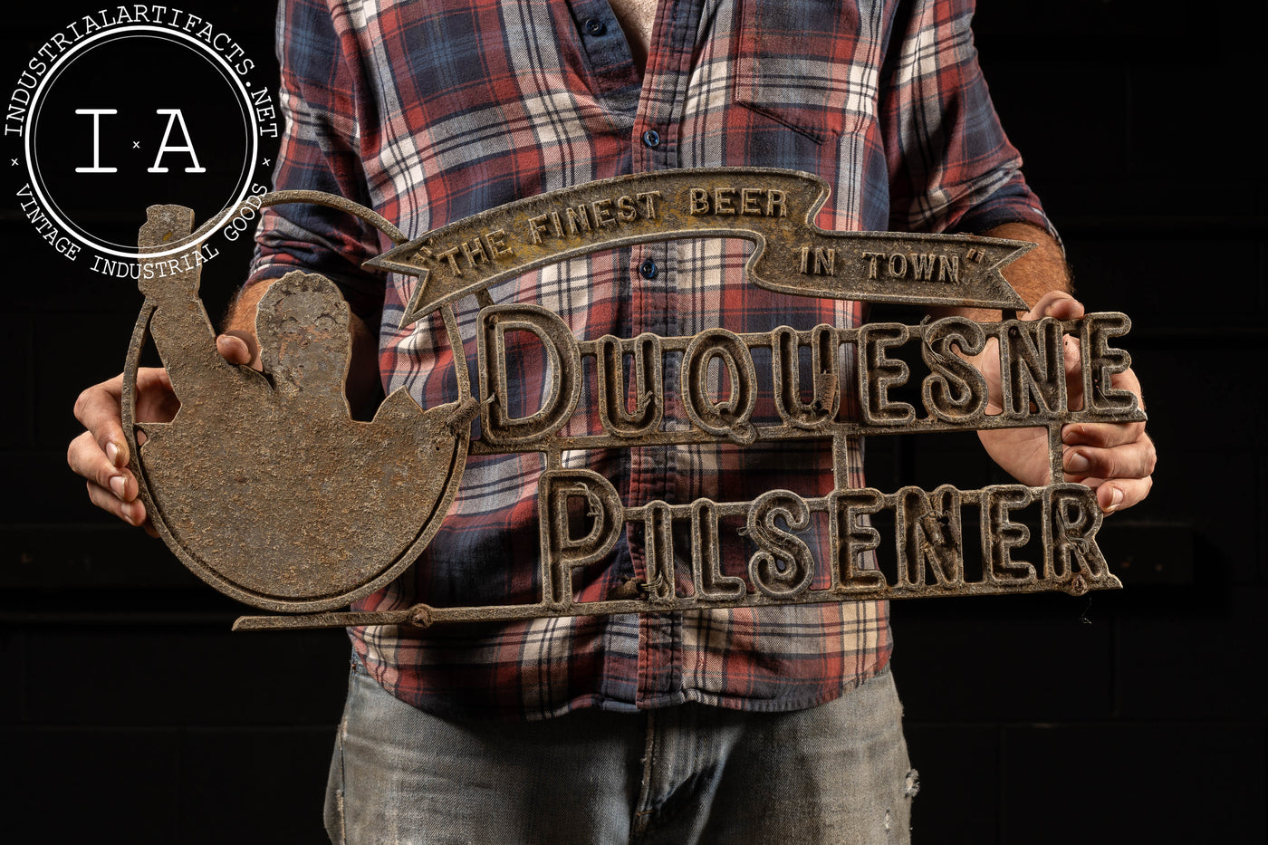 Duquesne Pilsener Neon Sign Plate